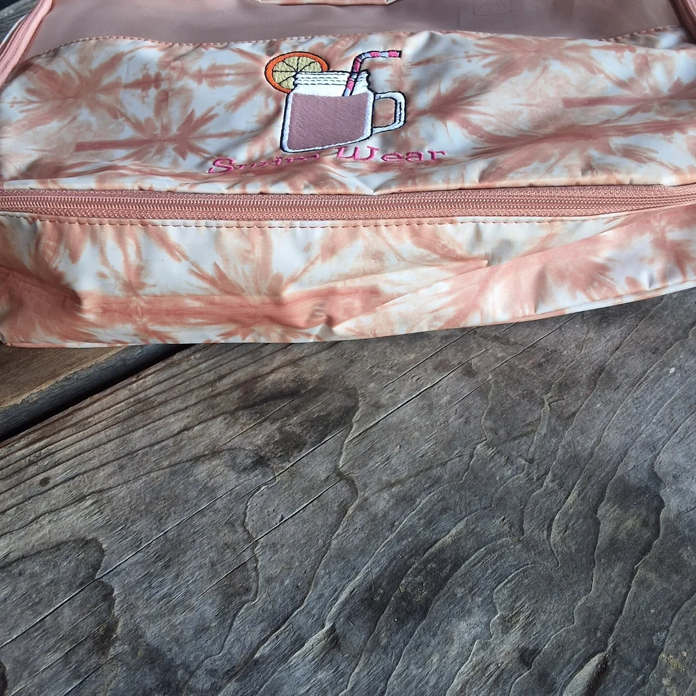 Thirty-One Traveling Packing Cubes In Rosedust Shibori - Picture 2 of 11